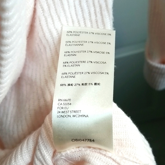 We the free - Oversized Cowl Neck Soft Shell Pink Sweater, NWT - Picture 7 of 8